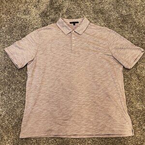 Robert Barakett Designer Casual Knit 1/4 Button Cotton Shirt